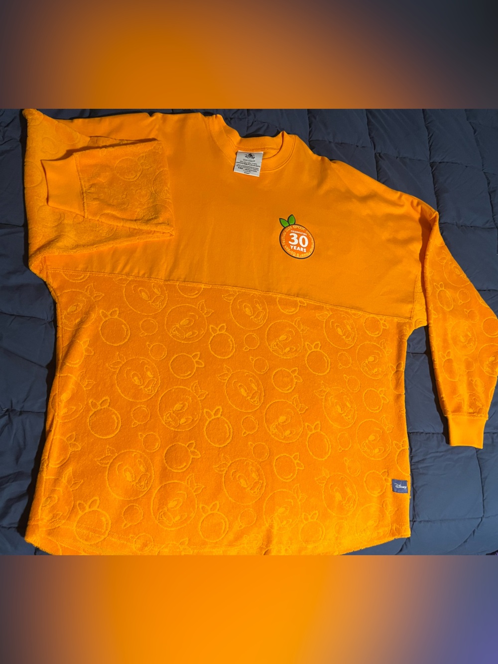 Disneys Epcot Flower and Garden Festival 2025 30th Orange Bird Spirit Jersey